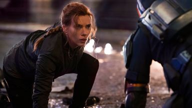 This image released by Disney shows Scarlett Johansson in a scene from 